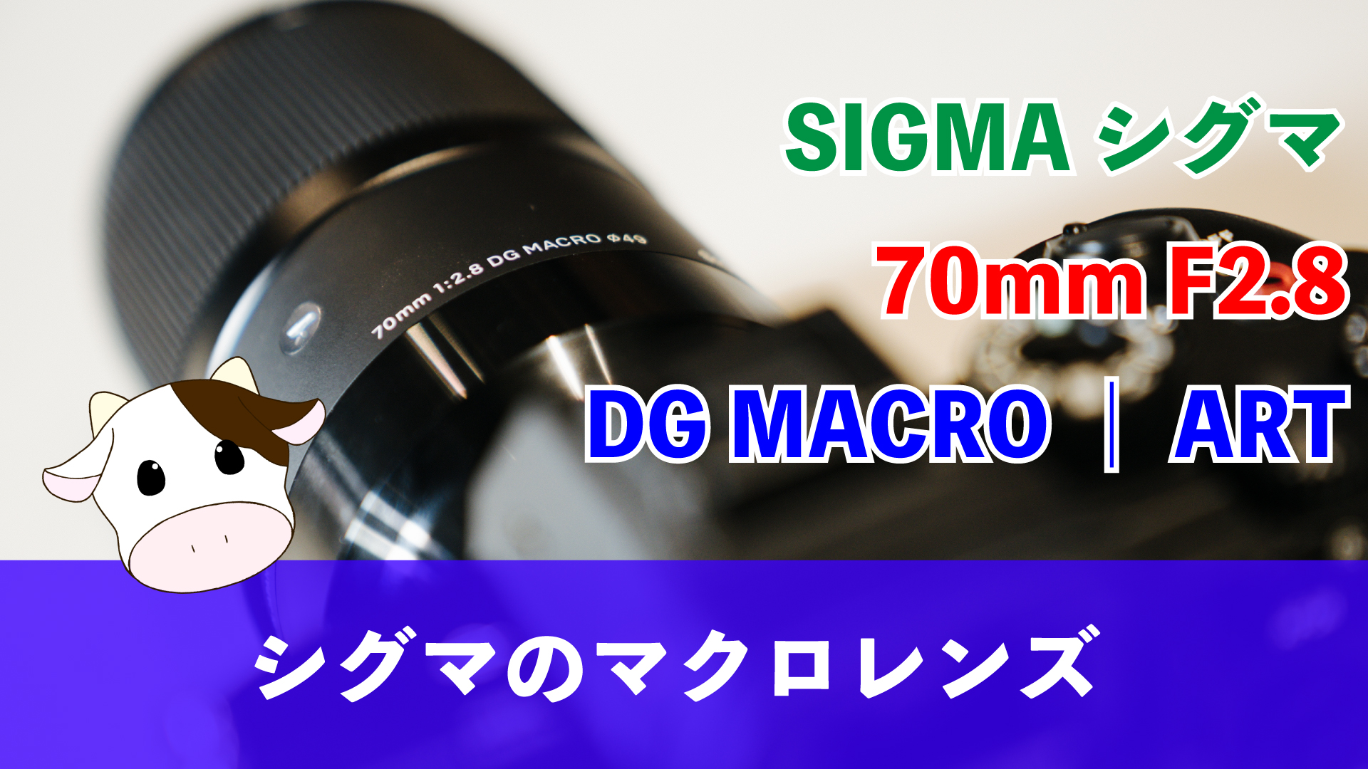 SIGMA 70mm F2.8 DG MACRO | Art を買ってみた・使ってみた【オススメ