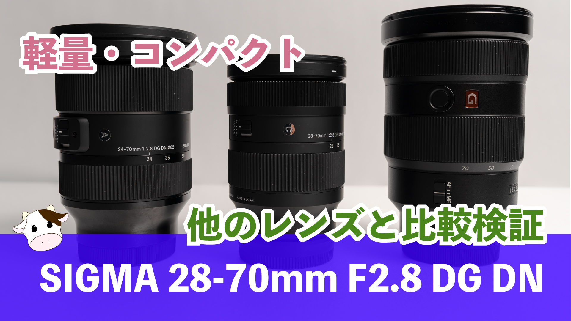 SIGMA シグマ 28-70mm F2.8 DG DN ズームレンズ-